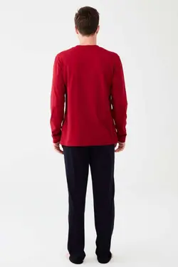 لباس راحتی مردانه زرشکی برند US Polo Assn کد 1647342667