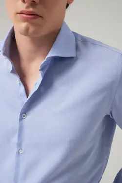 پیراهن مردانه اسلیم فیت رنگ آبی برند D'S Damat کد 1647446227