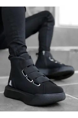 پوتین اسپرت لژدار مردانه بلند بندی مشکی برند BOA کد 1647441787