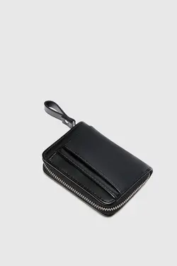 کیف پول جا کارتی زیپ دار برند Pull &amp; Bear کد 1647406628