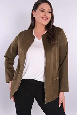 کت زیپدار جیر زنانه برند metpoint کد 1647389886