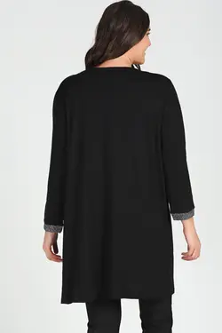بافتنی یقه اکریلیکی برند Curvy Trend کد 1647386828