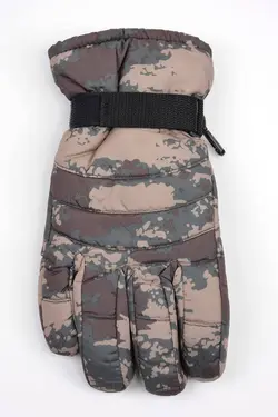 دست کش مردانه ارتشی شسته سبز برند Mossta کد 1647355148