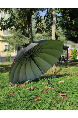 چتر زیر 16سیمی طوسی سیاه برند Mia کد 1647350774