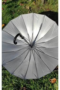 چتر زیر 16سیمی طوسی سیاه برند Mia کد 1647350774