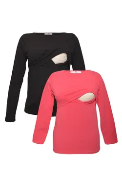 تیشرت ست شیردهی برند Luvmabelly کد 1647531741