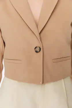 کت قهوه ای سموری برند TRENDYOLMİLLA کد 1647525381