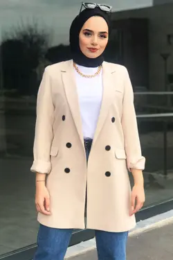 کت زنانه بژ برند BUTİK C کد 1647524830