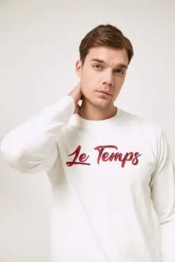 سوییشرت یقه گرد چاپی برند Fullamoda کد 1647502911