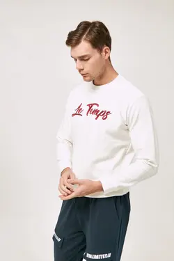 سوییشرت یقه گرد چاپی برند Fullamoda کد 1647502911