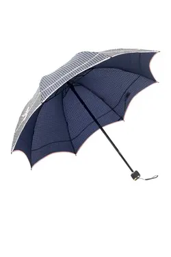 چتر بامبو زنانه طرح‎دار سرمه ای برند Marlux کد 1647479526