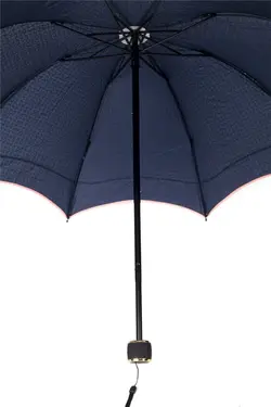 چتر بامبو زنانه طرح‎دار سرمه ای برند Marlux کد 1647479526