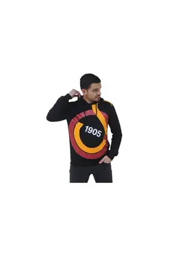 سوییشرت لوگو‎دار بزرگ مشکی برند Galatasaray کد 1647633188