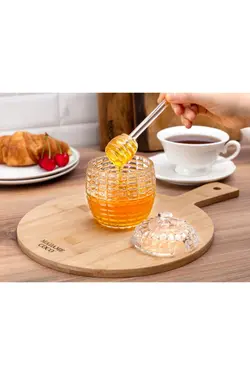 شیشه ای 240میلی لیتر عسل قاشق دار برند Madame Coco کد 1647600549