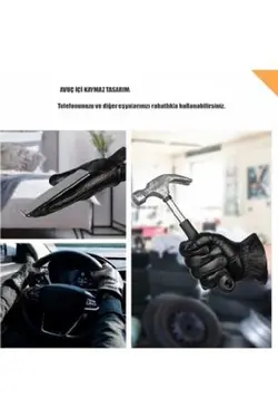 دستکش چرم اصل برند Galeria کد 1647578786