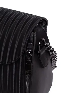 کیف دوشی هولوگرام دار بند‎دار طرح‎دار دستی لوکس برند Leyl کد 1647571747