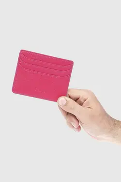 جا کارتی چرم اصل 3633100% صورتی برند Grande کد 1647571531