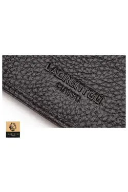 جا کارتی کیف پول مردانه چرم اصل ایتالیایی منحصر به فرد برند Laorentou کد 1647571447