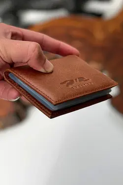 جا کارتی چرم اصل شفاف برند cheetah quality کد 1647571399