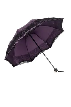چتر فیبر مقاوم زنانه توری بنفش برند pazarshops کد 1647571931