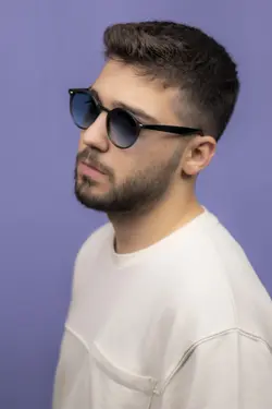 عینک مات آبی طوسی برند Cabrilla کد 1647706691