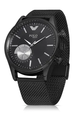 کیف پول ساعت مچی ست کمربند دار مردانه برند POLO Rucci کد 1647690905