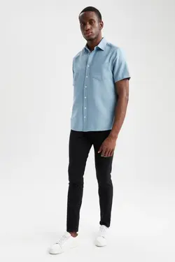 پیراهن متناسب آستین کوتاه برند Defacto کد 1647686127