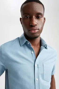 پیراهن متناسب آستین کوتاه برند Defacto کد 1647686127