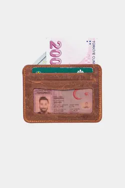 جا کارتی چرم اصل 11x8cm برند Grande کد 1647679538