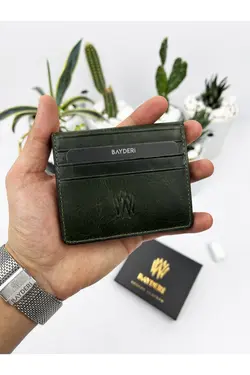 کیف پول جا کارتی کاربردی جدید چرم اصل طراحی برند bayderi کد 1647661988