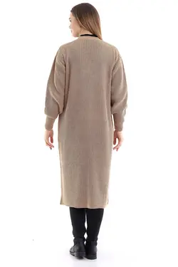 بافتنی جیب دار گشاد بلند زنانه برند Devinka کد 1647652512
