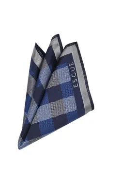 کراوات دکمه سرآستین ست دستمال سرمه ای &amp; برند Esgue کد 1647786081