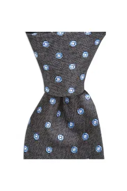 کراوات ابریشم رنگی طوسی 8cm برند 1001 Kravat کد 1647785892