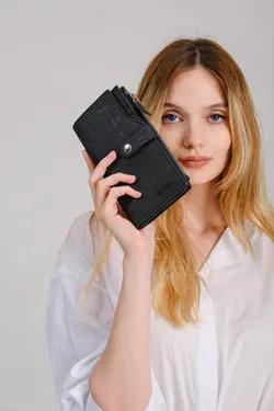 کیف جا کارتی دوشی زنانه طرح‎دار قفل برند Just Polo کد 1647758827