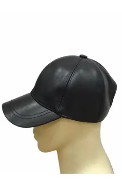 کلاه چرم اصل 100100% مشکی برند İZİZ AKSESUAR کد 1647732491