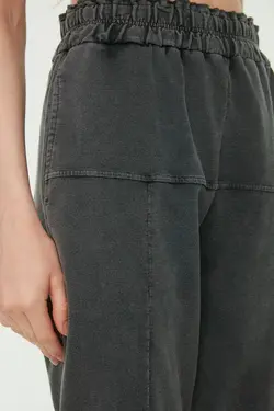 شلوار راحتی بافتنی قابل شستشو جاگر ساده خاکستری آنتراسیت برند TRENDYOLMİLLA کد 1647724536