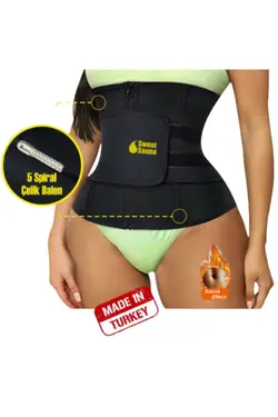 کرست کمربند دار دور کمر حرارتی برند FİTFORMGİYİM کد 1647892630