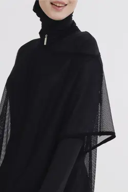 مایو اسلامی پوشیده سرهمی استخر زنانه مشکی نوعی برند Alfasa کد 1647830650