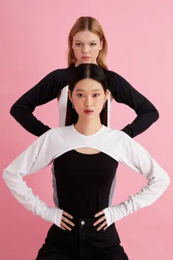 بسته ست 2‎تکه سفید مشکی انگشت برند mirach کد 1647969912