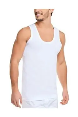 ورزشی بسته کلاسیک مردانه پنبه ای پانیه سفید برند ATLANTİK کد 1647969832