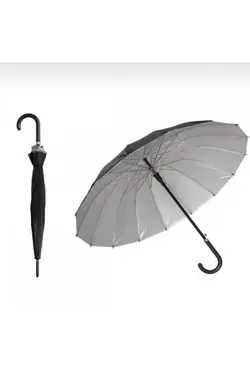 چتر داخل 160 رنگ نقره مشکی برند Favorim takı کد 1647948312