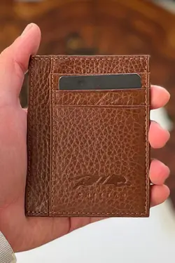 جا کارتی مات چرم ANGELES مشکی برند cheetah quality کد 1647947902