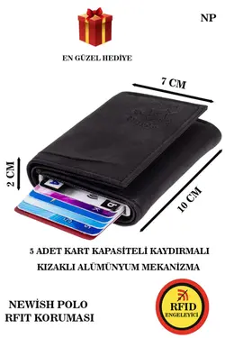 کیف پول جا کارتی cm) پارچه برند Newish کد 1647947591