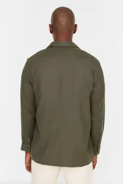 پایین ست جیب دار مردانه بافتنی متقارن Relax یشمی برند TRENDYOL MAN کد 1647944187