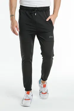 شلوار راحتی مردانه پارچه کشی پاچه مشکی نوعی برند Man’s Line کد 1647911767