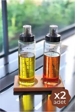 جا سرکه روغن استند‎دار شیشه ای هوشمند برند She Berrak کد 1648062069