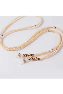 نخ عینک زنجیر بند دار اکسسوری زنانه منجوقدار برند MADAM BERRA کد 1648058412