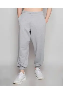 شلوار راحتی گشاد طوسی برند la gizzia کد 1648080313