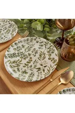 سرویس غذاخوری چینی 4نفره 12تکه سبز برند Bella Maison کد 1699690229