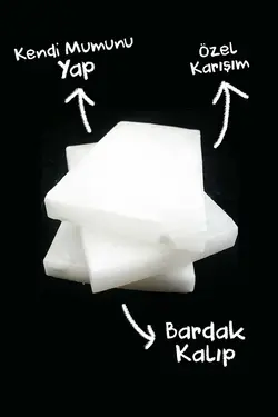 تولید میشود شمع آماده پارافین 1کیلو برند SANAT SEPET İŞLERİ کد 1698654809